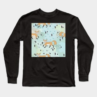 Foxes Long Sleeve T-Shirt